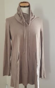 Pure Jill Utrasoft Women's Tunic Brown Size M